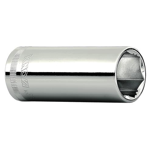 Dado largo Xi-on 6 pts. 3/8" std