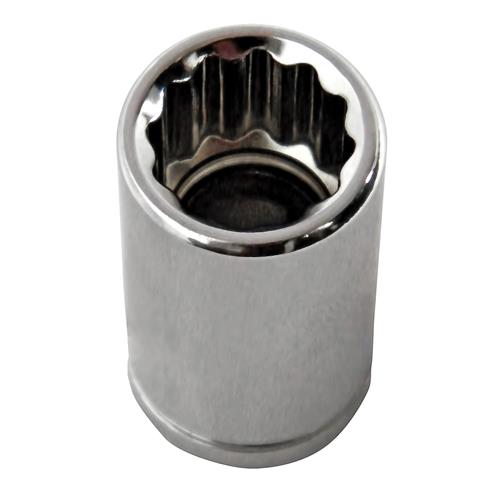 Dado corto 12 pts. 1/2" mm