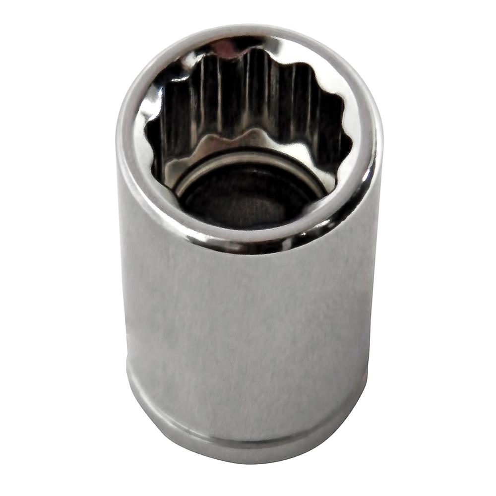 Dado corto 12 pts. 1/2" mm