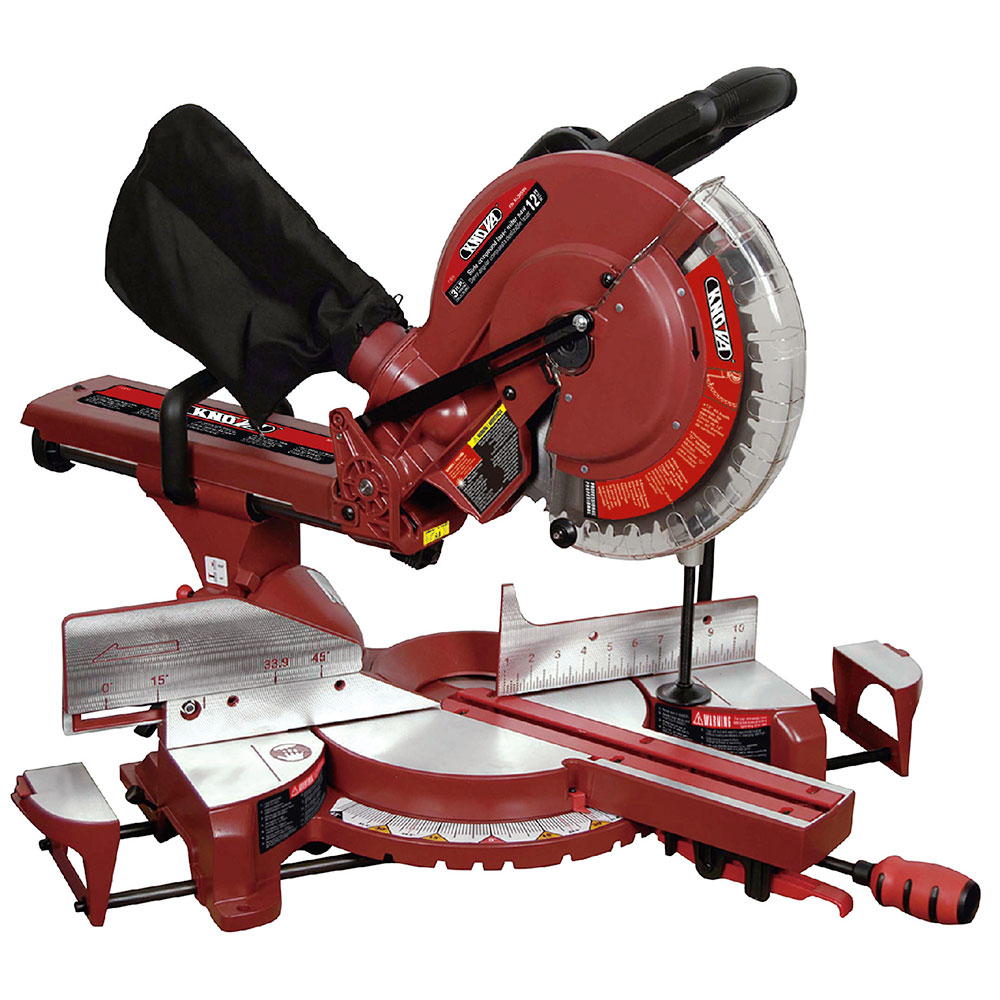 Sierra angular compuesta deslizable 12"