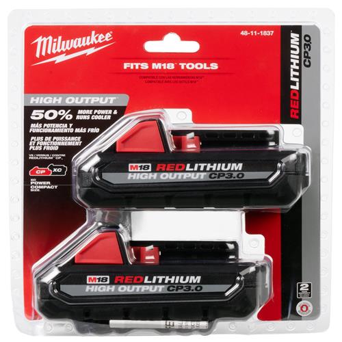 Kit 2 baterías M18 Redlithium high output CP3.0